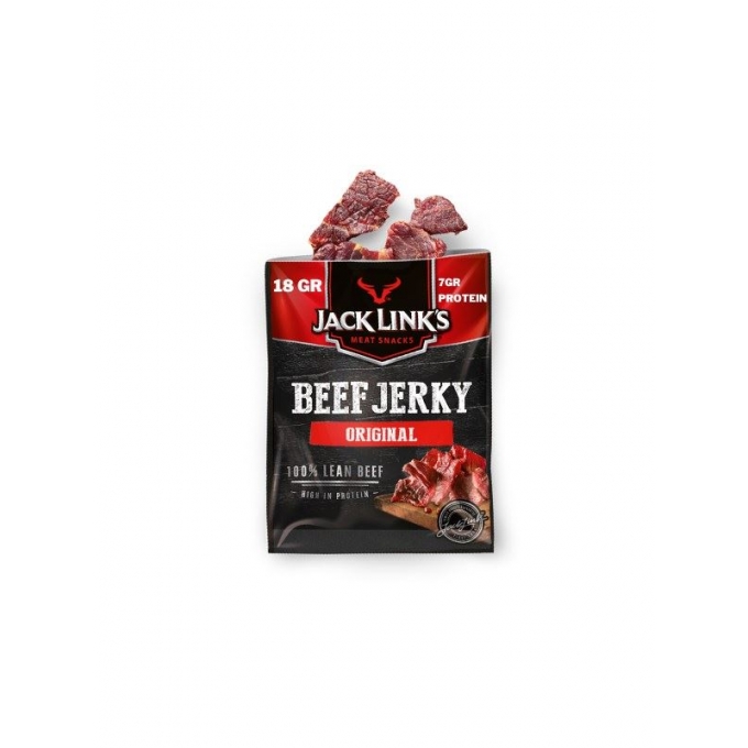 Jack Lınks's % 100 Beef Jerky 18 GR.  Protein /7 GR.