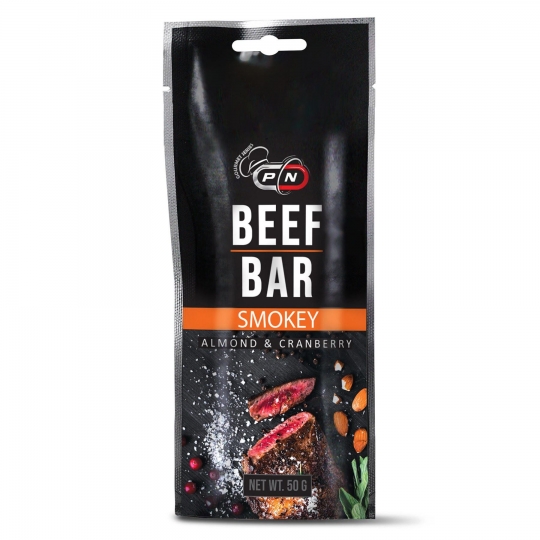 PN Beef Bar Smokey Almond&Cranberry Kuru et 50g