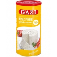 Gazi Beyaz Peynir %55 Yağlı Net Ağırlık 800 gr Brüt Ağırlık 1500 gr