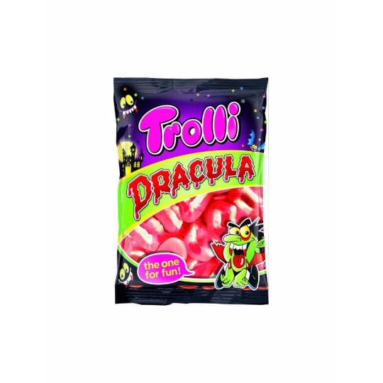 Trolli Dracula Strawberry Cream Flavour - Gluten Free 100 g