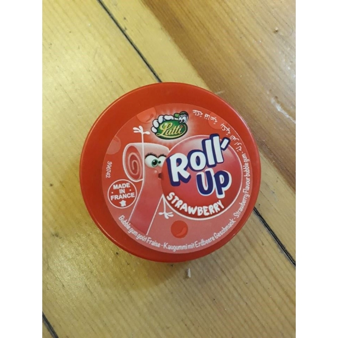 Luttı Roll Up Strawberry Sakız 29 G Made in France