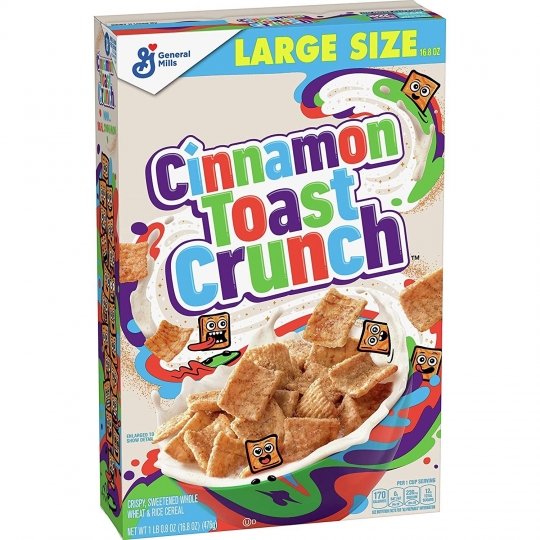 General Mills Cinnamon Toast Crunch Tarçın Aromalı Buğday Ve Pirinç Gevreği  476g