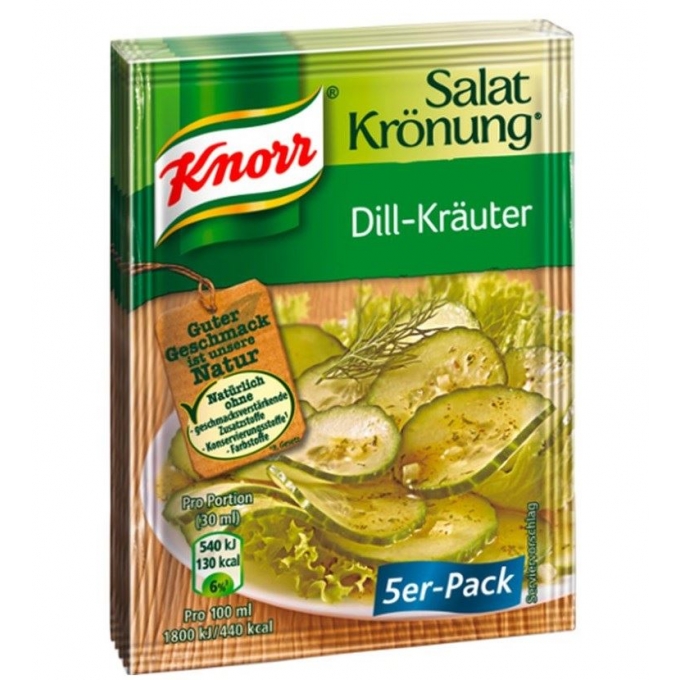 Knorr SALAT KRONUNG - 5'li paket Dereotu Salata Sosu