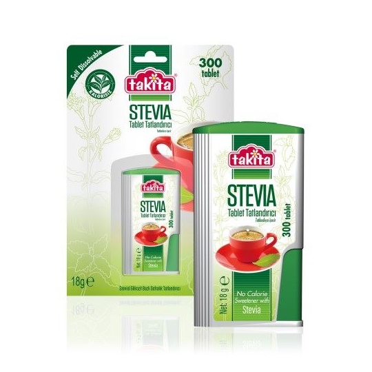 Takita Stevia Tablet Tatlandirici 300tablet