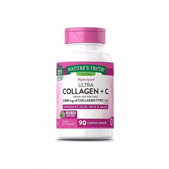 Nature's Truth Ultra Collagen +C 3,000 mg 90 Caplets