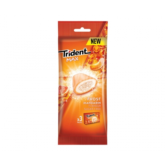 Trident max mandarina 60g