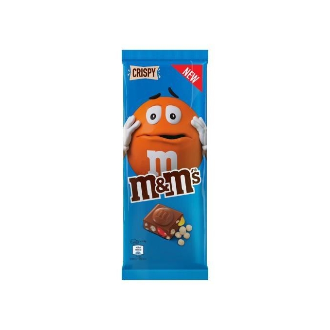 M&M's Crispy Chocolate Bar 150g