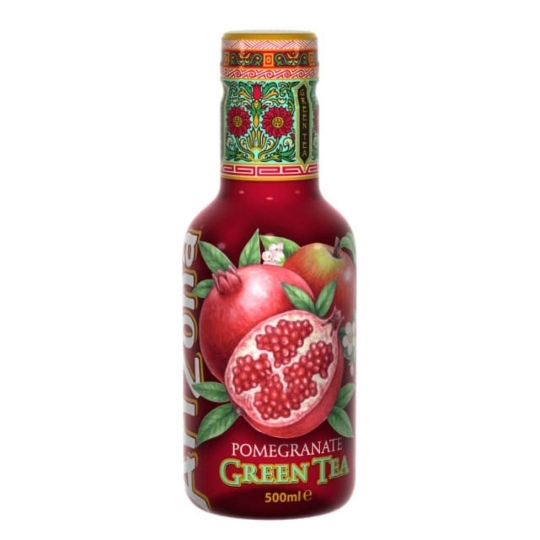 arizona pomegranate green tea 450 ml 