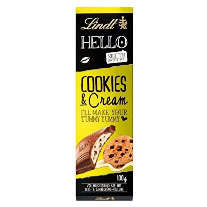 Lindt Hello Cookies & Cream 100 g