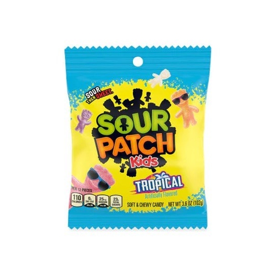 Sour Patch Kids Tropical Flavored 102g
