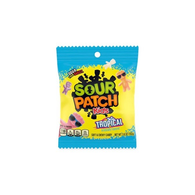 Sour Patch Kids Tropical Flavored 102g