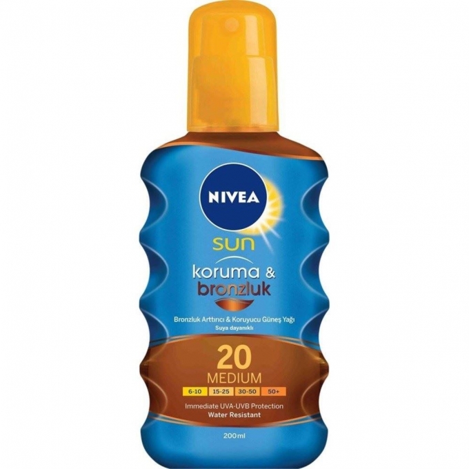 Nivea Sun Koruma & Bronzluk 20 Spf 200 ml