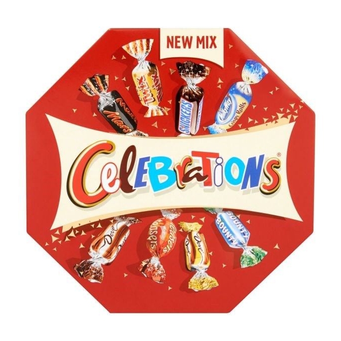 Celebrations 8 Farklı Çikolata  186g