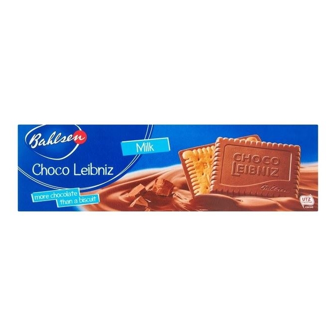 Bahlsen Choco Leibniz Milk Biscuit Sütlü Çikolata Kaplı Bisküvi 125g