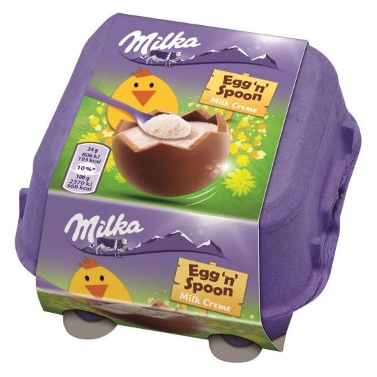 Milka Egg Spoon Yumurta Çikolata 136g Kısmet Şarküteri