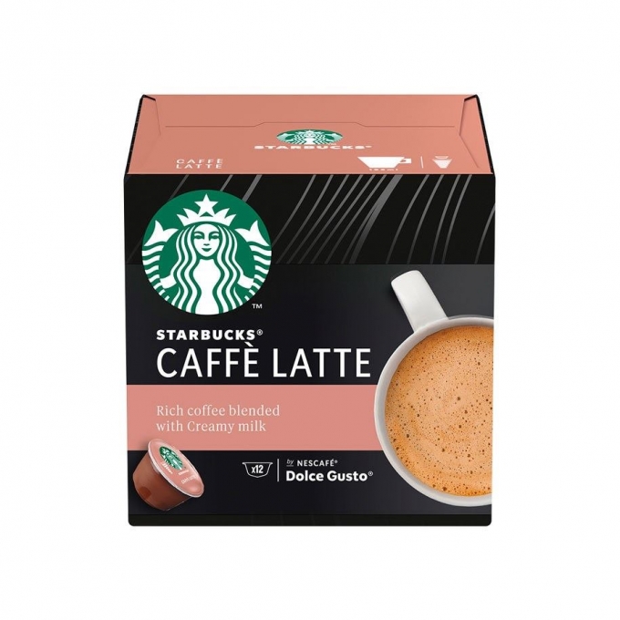 STARBUCKS CAFFELATTE 12Cap 121,2g