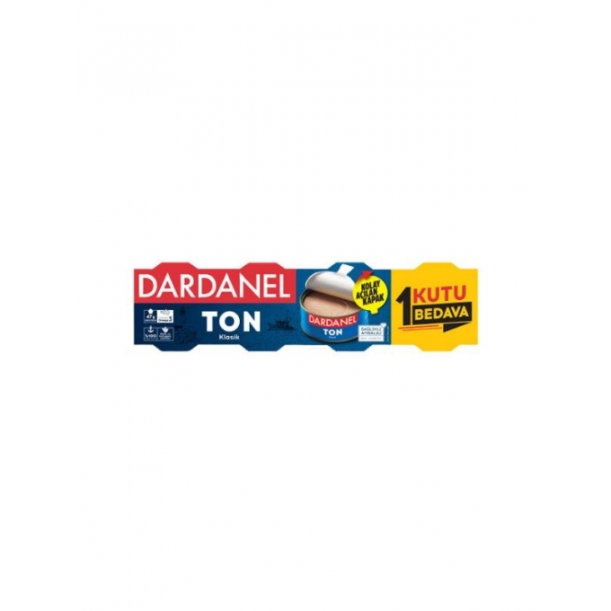  Dardanel Klasik Konserve Ton Balığı  4 x 75 g