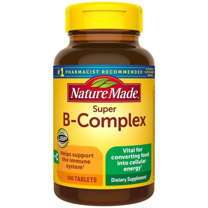 Nature Made Super B-Complex Tablets - 140ct