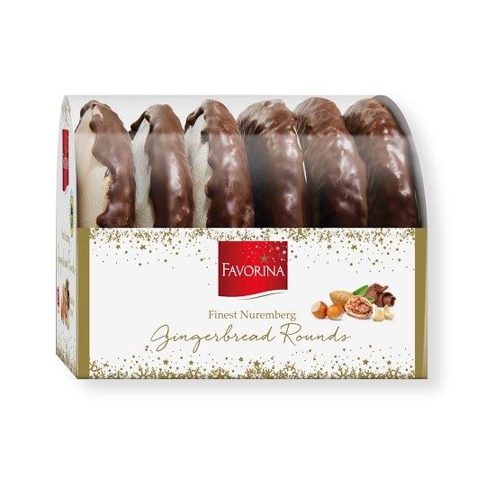 Favorina  Finest Nuremberg Gingerbread Rounds Zencefilli Kek 300g