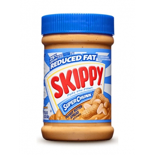 Skippy %25 Less Fat Reduced Fat Peanut Butter 462 g