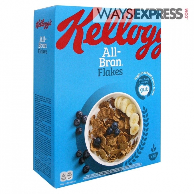 KELLOGG’S ALL BRAN FLAKES 375gr