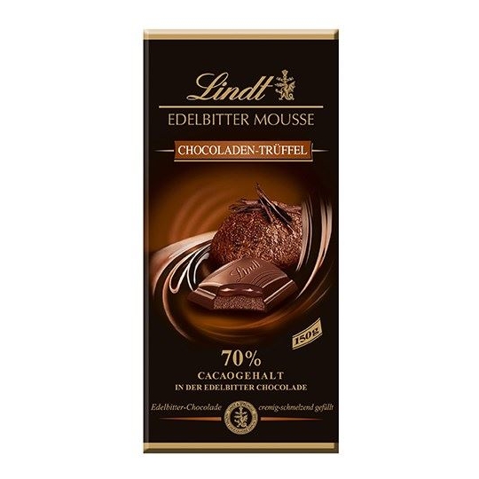 Lindt Edelbitter Mousse Truffles 150g