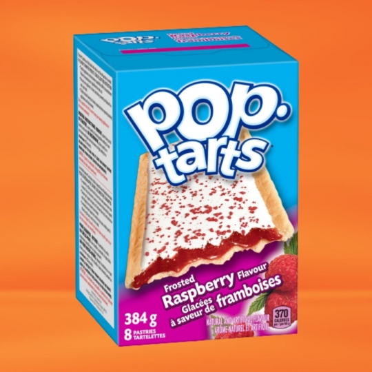 Pop-Tarts Frosted Raspberry Toaster Pastries 384gr