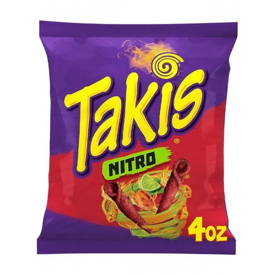 Takis Nitro Habanero & Lime Tortilla Chips 113.4 g