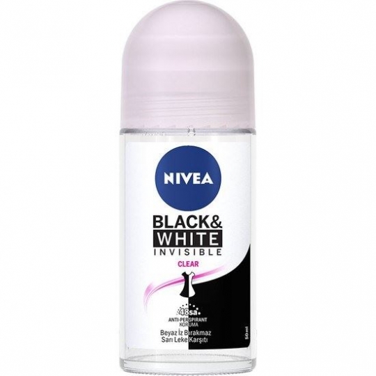 Nivea invisible Black&White Clear Roll-On 50 ml