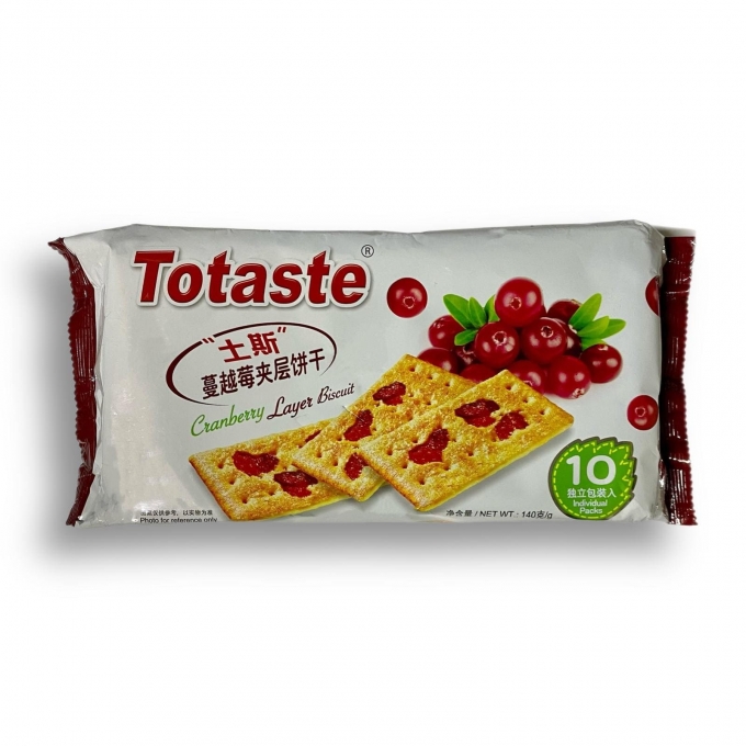 Totaste Cranberry Layer Biscuit 140g