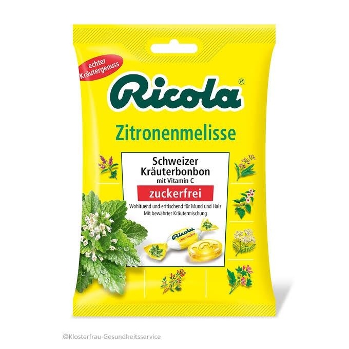 Ricola zitronenmelisse schweieizeri - Gluten Free 75gr