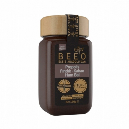 Bee'o Beeo Kakao - Fındık - Ham Bal 180 gr.