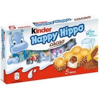 Kinder Happy Hippo Cacao 5 Riegel MENŞEİ ALMANYA