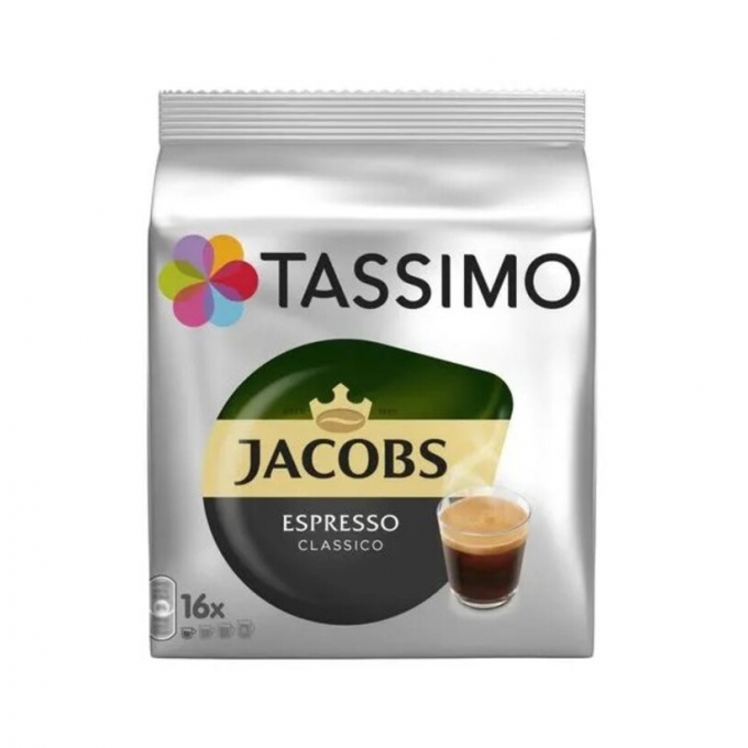 Tassimo Jacobs Espresso Classico (16x7.4g) 118.4g