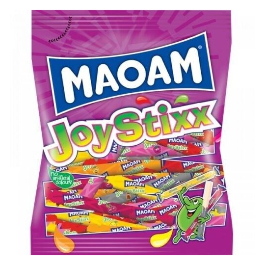 Maoam Joystixx kaustangen Extra Fruity Runabout kauspass 325g