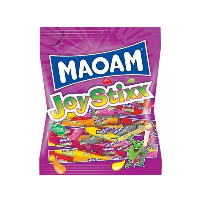 Maoam Joystixx kaustangen Extra Fruity Runabout kauspass 325g