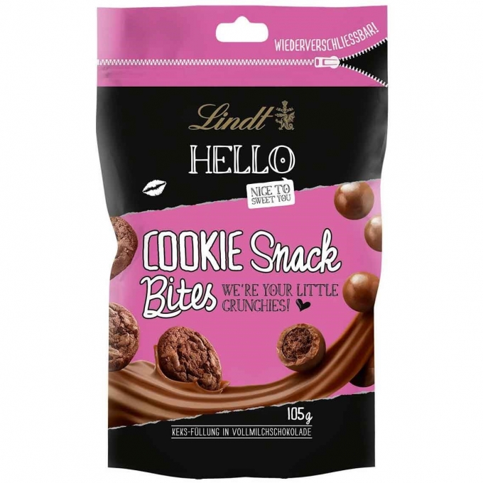 Lindt Hello Cookie Snack Bites 105g