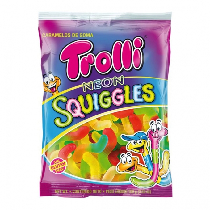 Trolli Neon Squiggles 100g