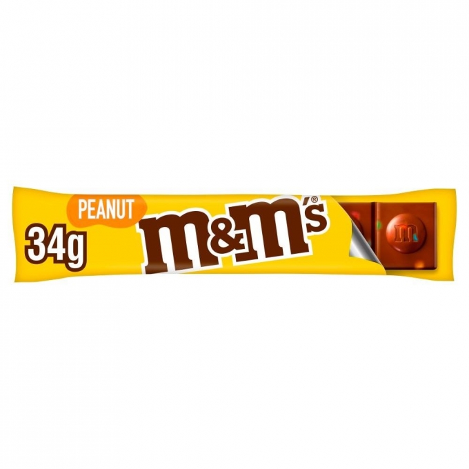 M&M's Peanut Chocolate Bar 34g