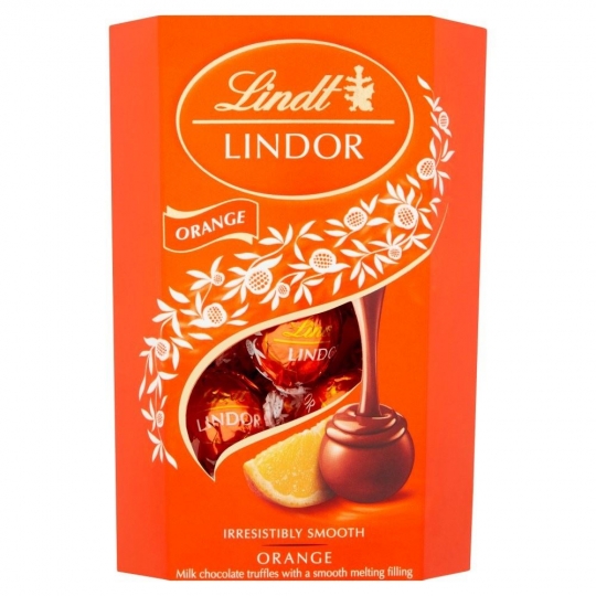  Lindt Lindor Orange Assorted Portakal Aromalı Çikolata 200g