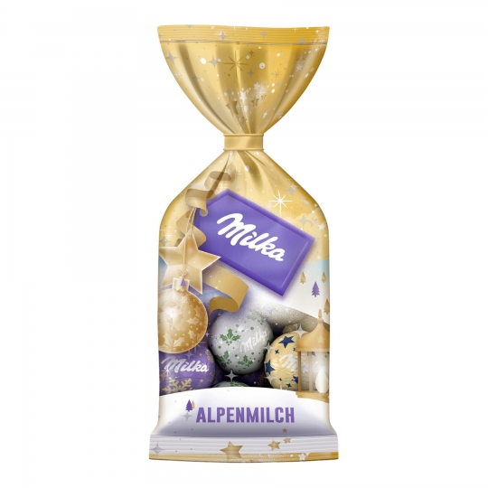 Milka Christmas Balls Alpenmilch Mix 100g