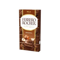 Ferrero Rocher Original Milk Chocolate Bar 90g