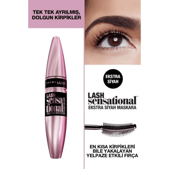 Maybelline Lash Sensational Intense Black Maskara