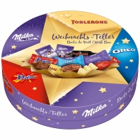 Milka & Friends Weihnachts-Teller 196g