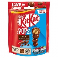 nestle kitkat pops milk chocolate 140g