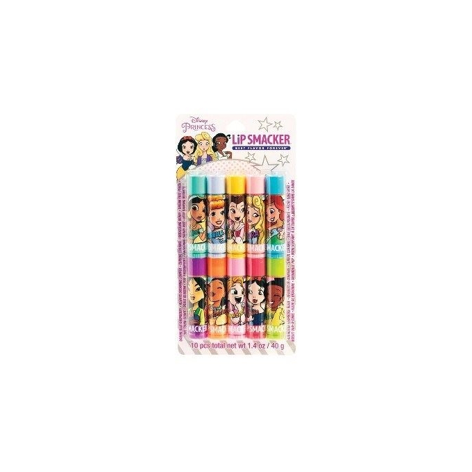 Lip Smacker Comic Princess Lip Balm 10 parça