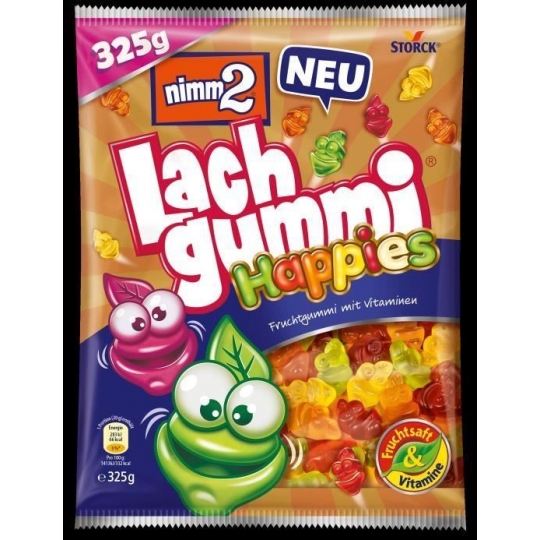 Nimm2 Gummi  Happies 325gr- Karışık Şekerleme