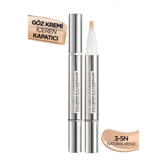 L'Oreal Paris True Match Magıc Kapatıcı Concealer 3-5.N