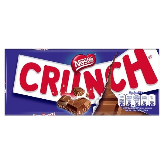 Crunch Chocolat au Lait Tablette 100g Kısmet Şarküteri