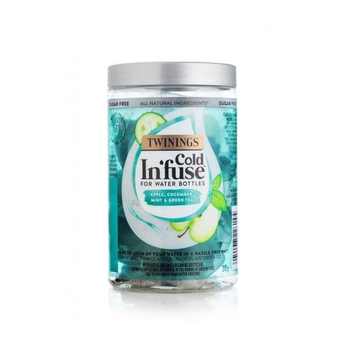 Twinings Cold In'Fuse Apple, Cucumber, Mint & Green Tea 12 Infusers